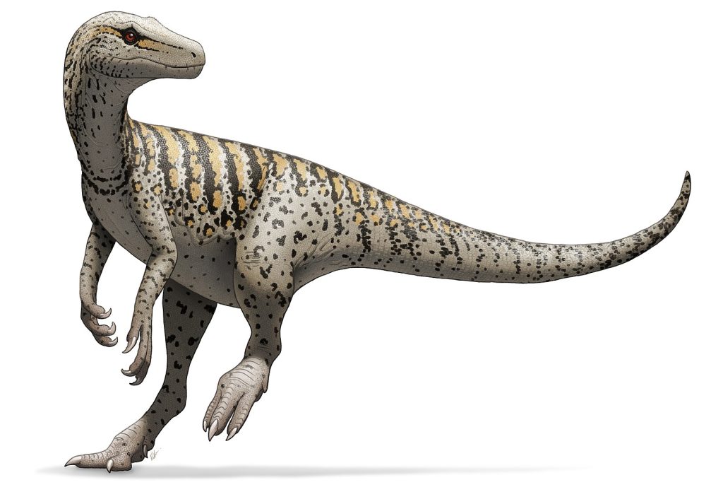 Herrersaurus running