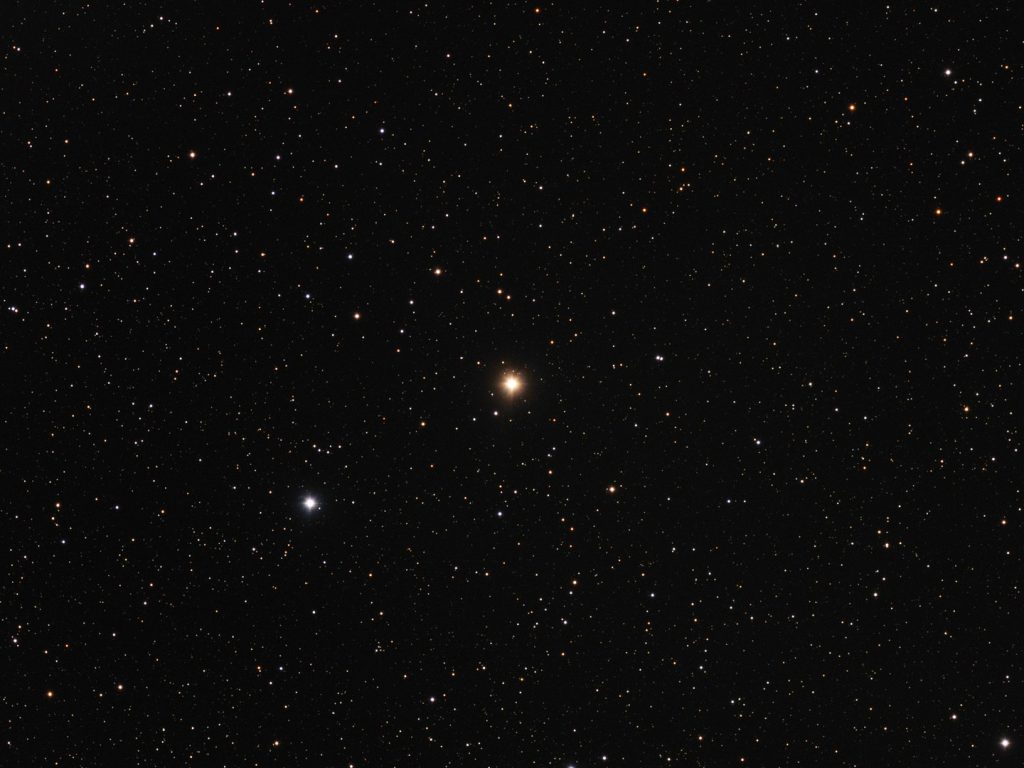 Actual Image of Rho Cassiopeiae