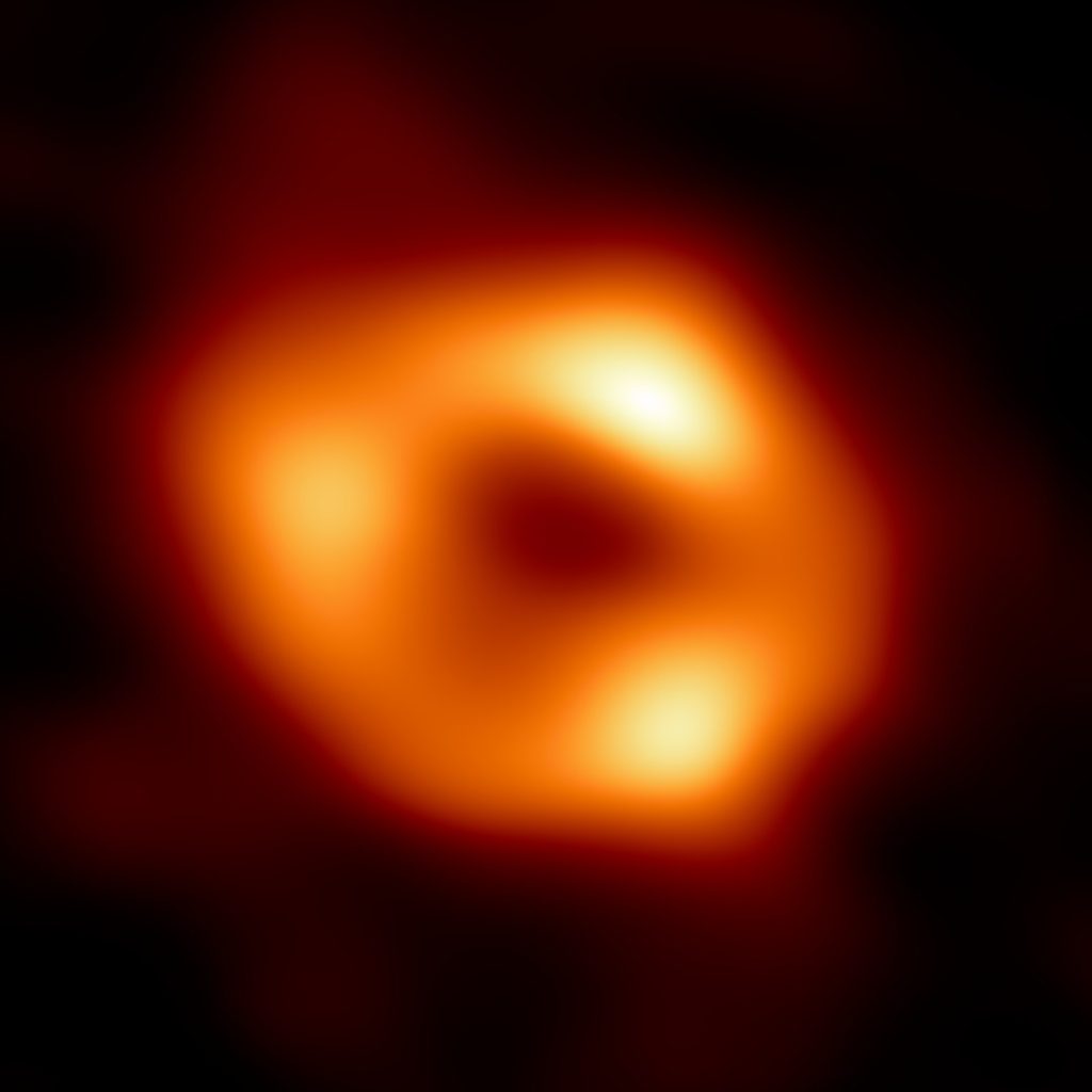 Real photograph of Sagittarius A*