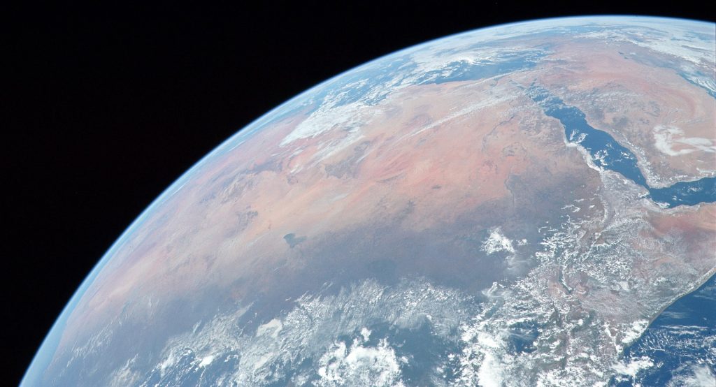 The Sahara Desert from Space