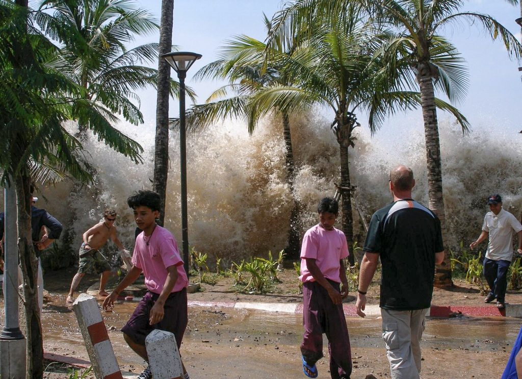 Tsunami Wave in 2004
