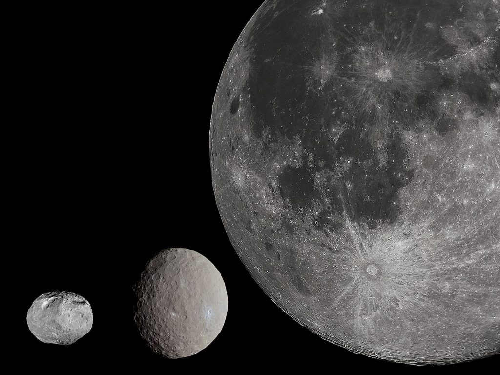 Comparison of Vesta
