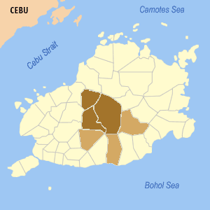 The Area the Chocolate Hills cover