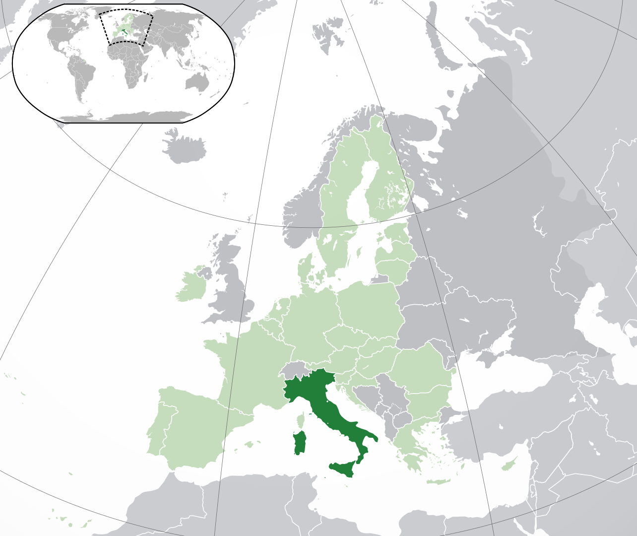 Location (Origin) of Pasta