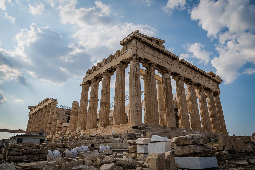 Parthenon of Greece