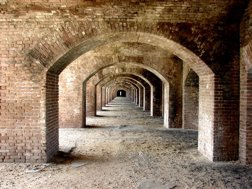 Internal Arches of Fort Jefferson