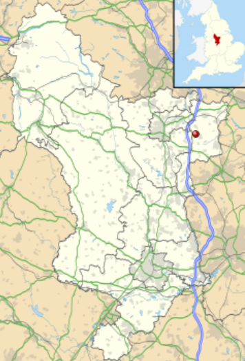 Location of Bolsover Castle