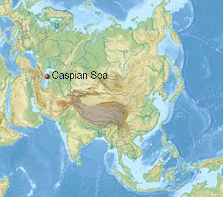 Location of Batagaika Crater