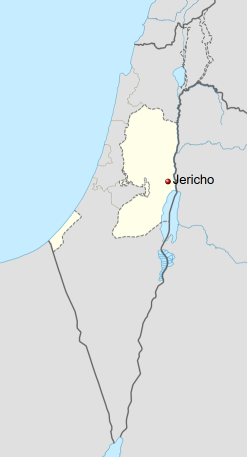 Location of Jericho