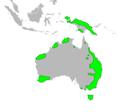 Locations of Quolls